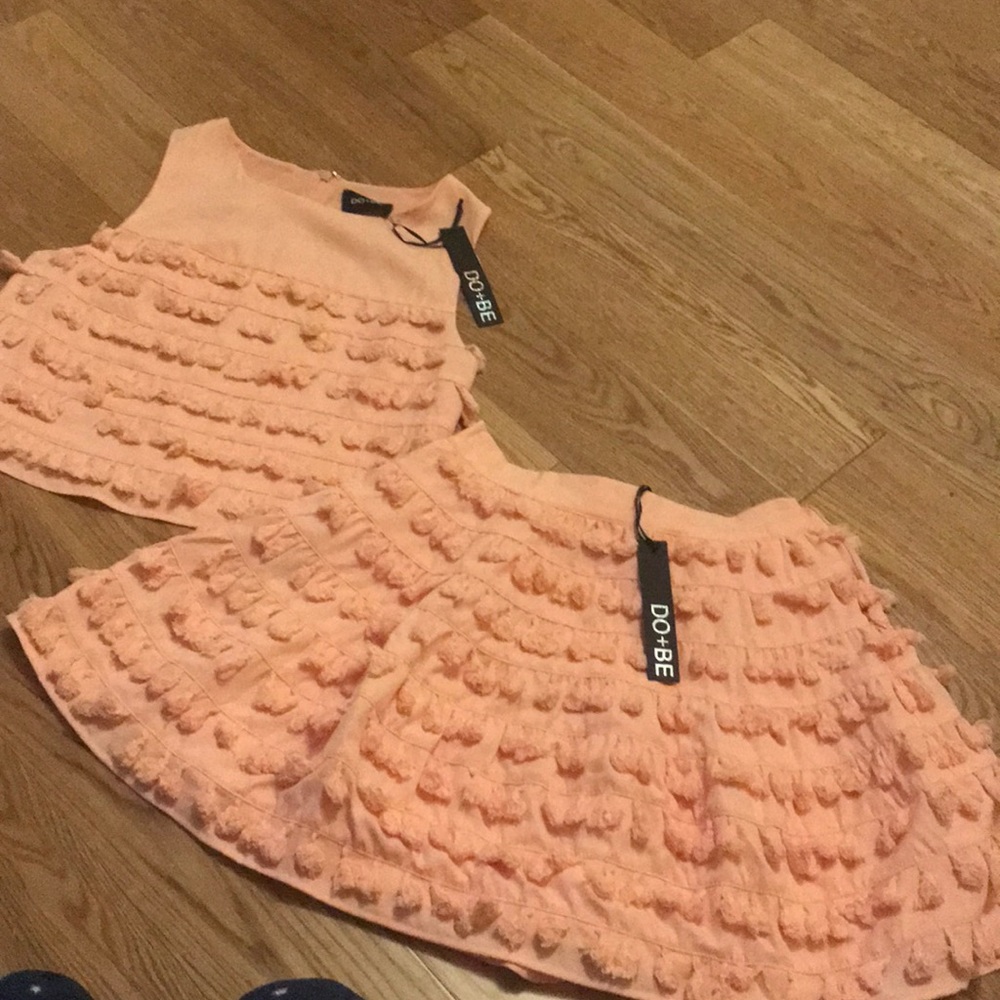 NWT - Do+ Be Skirt Set